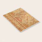 Oversized Antique Turkish Oushak Rug Print Notebook Gallery Image 3