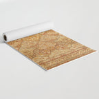Oversized Antique Turkish Oushak Rug Print Yoga Mat Gallery Image 2
