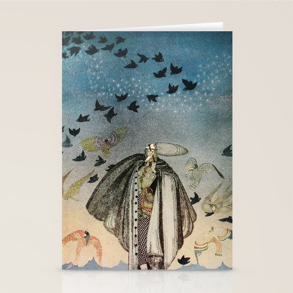 Art by Kay Nielsen from "East of the Sun and West of the Moon" (1914) Stationery Card Gallery Image 2