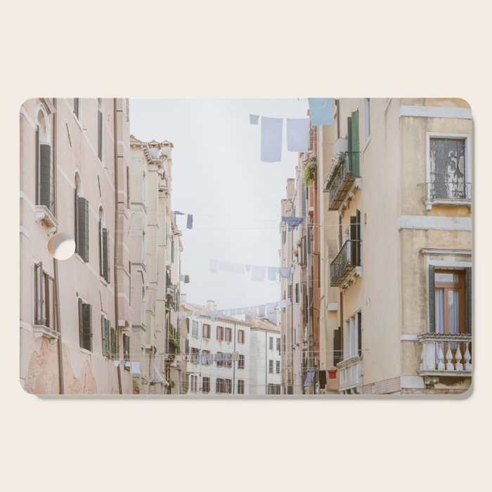 Venetian Laundry - Venice Italy Travel Photography Cutting Board Gallery Image 1