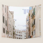 Venetian Laundry - Venice Italy Travel Photography Wall Tapestry Gallery Image 4