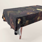 Vintage & Shabby Chic - Flowers at Night Tablecloth Gallery Image 1