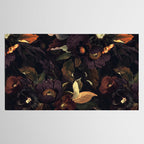 Vintage & Shabby Chic - Flowers at Night Tablecloth Gallery Image 2