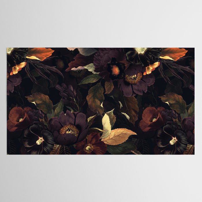 Vintage & Shabby Chic - Flowers at Night Tablecloth Gallery Image 2