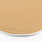 Soft Camel Solid Color Bath Mat Gallery Image 3