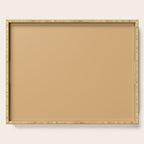 Soft Camel Solid Color Serving Tray Gallery Image 1