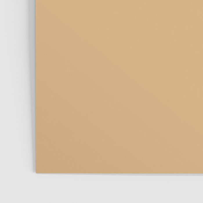 Soft Camel Solid Color Poster Gallery Image 3