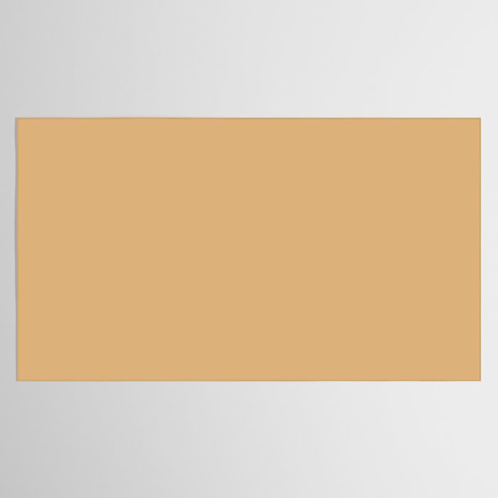 Soft Camel Solid Color Tablecloth Gallery Image 2