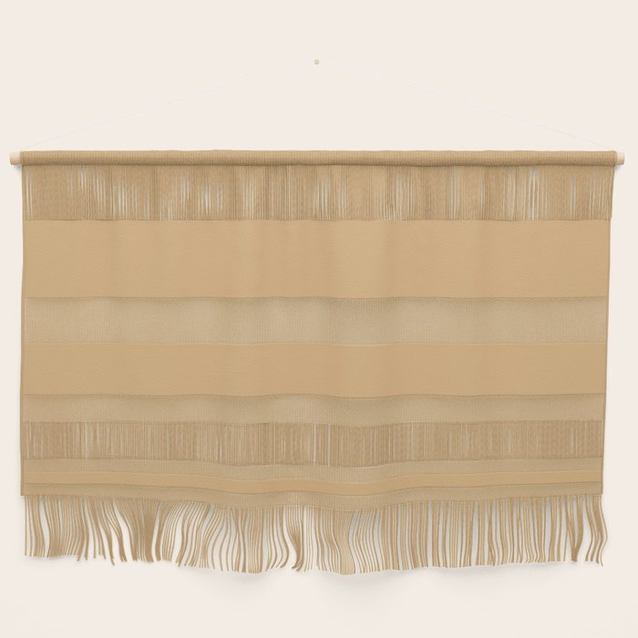 Soft Camel Solid Color Wall Hanging Gallery Image 1