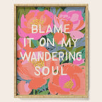 Blame It On My Wandering Sould Serving Tray Gallery Image 1