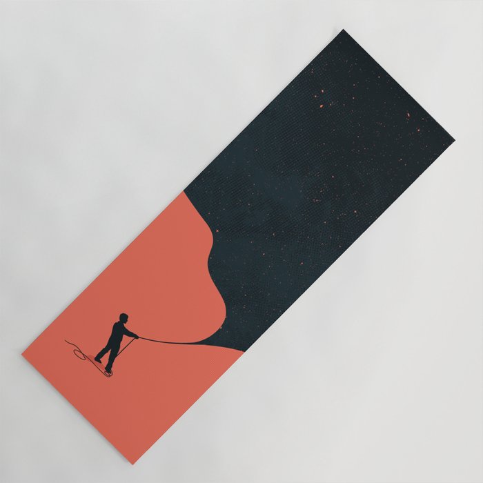 Night fills up the sky Yoga Mat Gallery Image 1