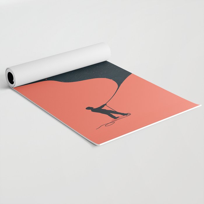 Night fills up the sky Yoga Mat Gallery Image 2