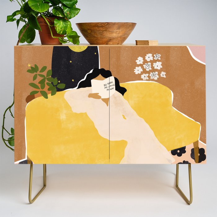 Big Things Are Coming My Way Credenza Gallery Image 1