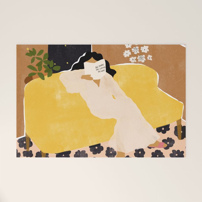 Big Things Are Coming My Way Welcome Mat Gallery Image 1