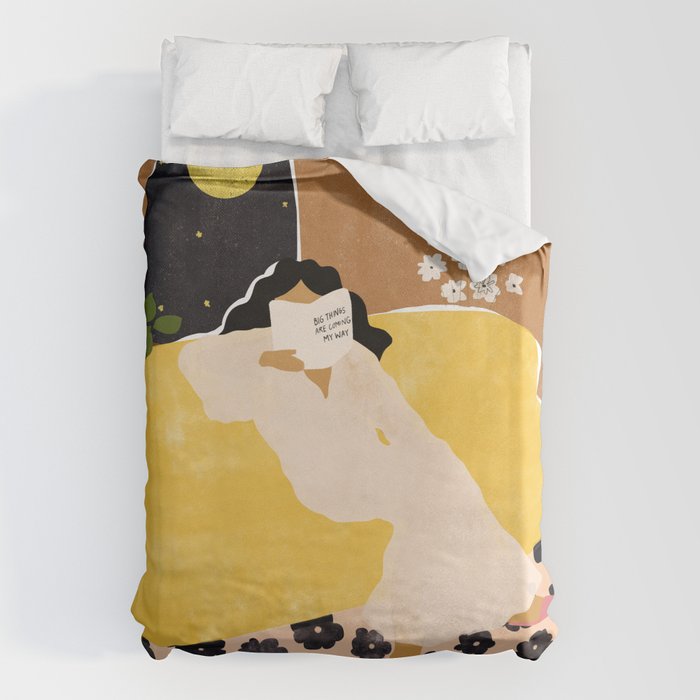 Big Things Are Coming My Way Duvet Cover Gallery Image 6
