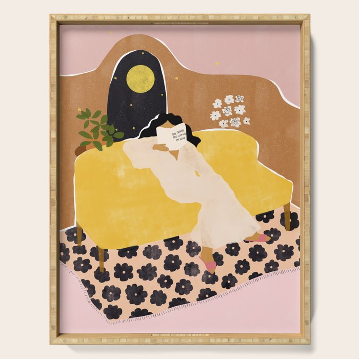 Big Things Are Coming My Way Serving Tray Gallery Image 1