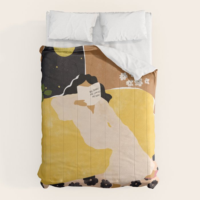 Big Things Are Coming My Way Comforter Gallery Image 1