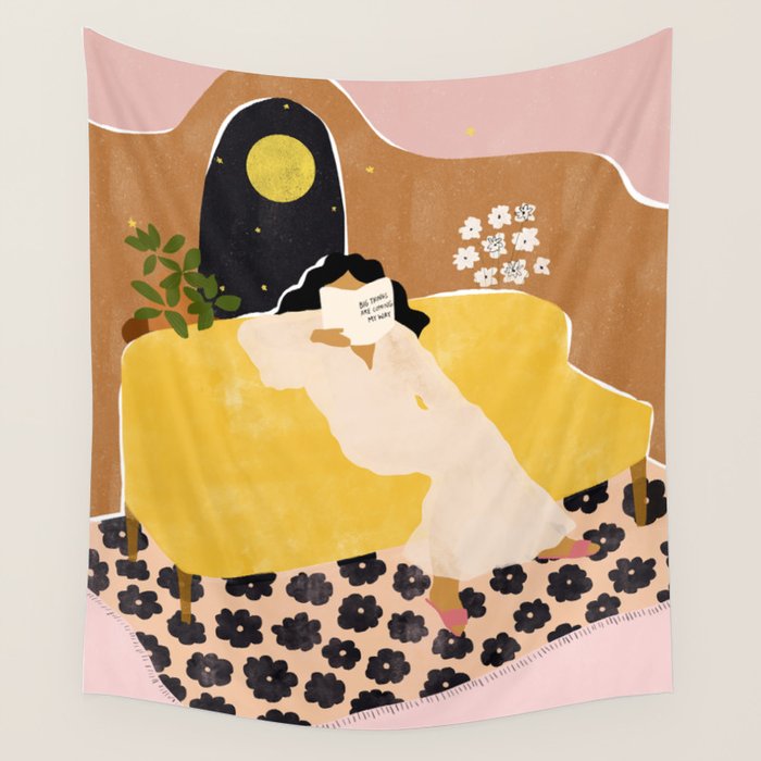 Big Things Are Coming My Way Wall Tapestry Gallery Image 4