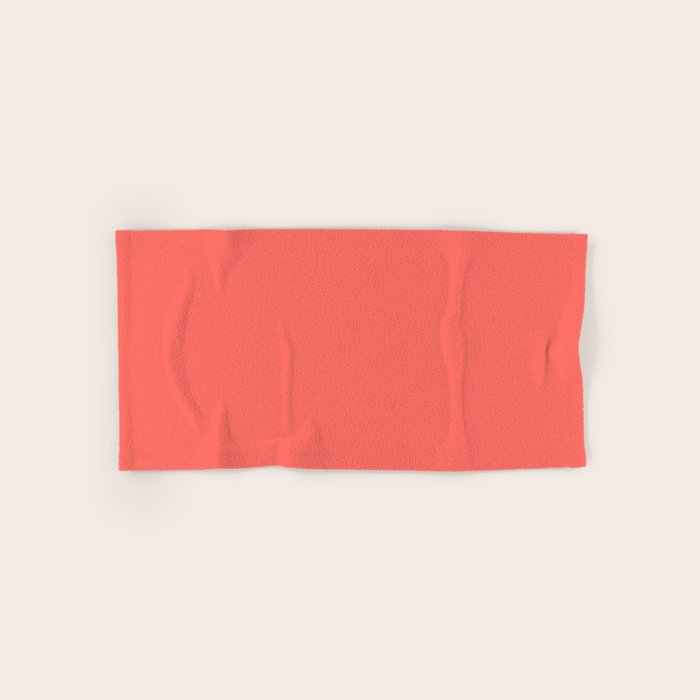 Coral Bath Towel Gallery Image 1