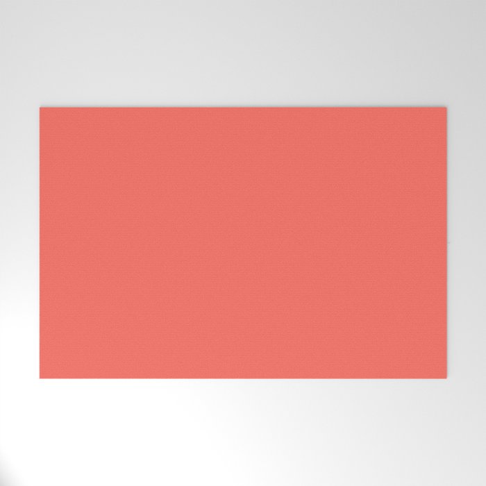 Coral Welcome Mat Gallery Image 1