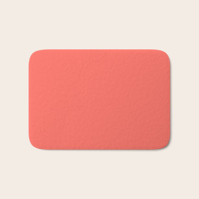 Coral Bath Mat Gallery Image 1