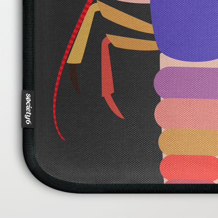 Abstract Marine Life Laptop Sleeve Gallery Image 3