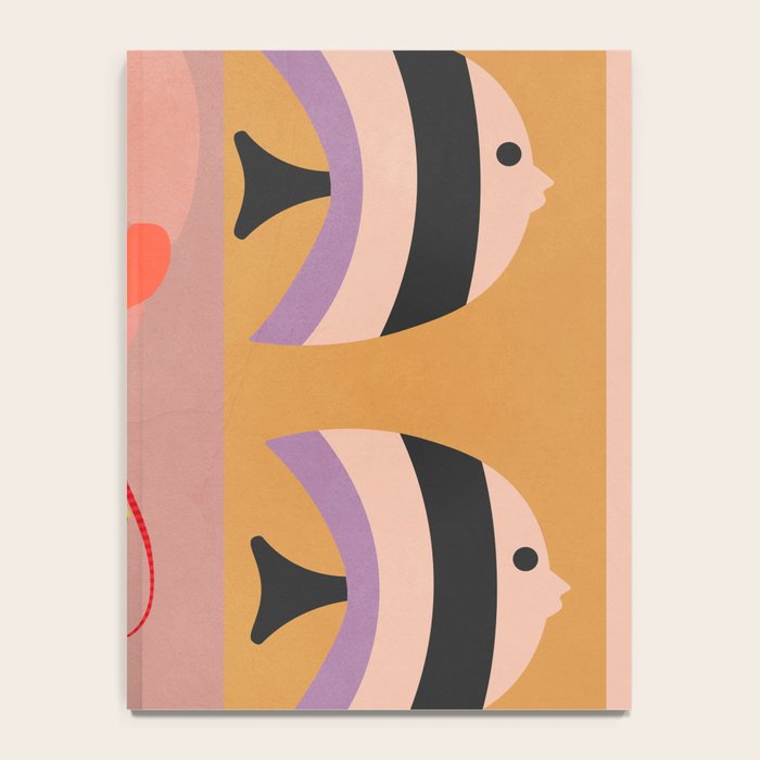Abstract Marine Life Notebook Gallery Image 4