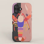 Abstract Marine Life iPhone Case Gallery Image 1