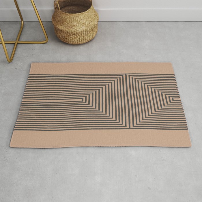 Geometric Art Rug Gallery Image 1