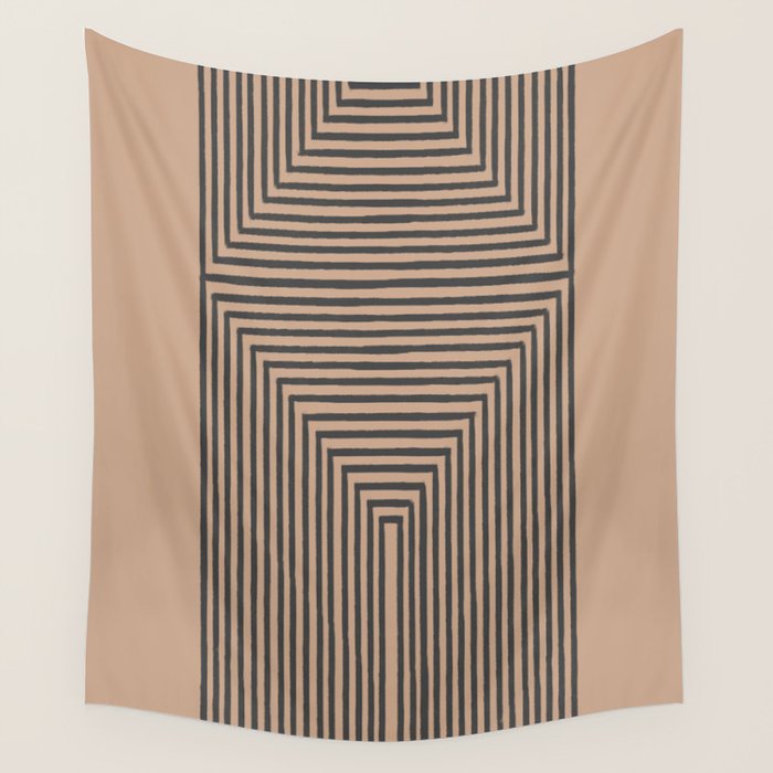 Geometric Art Wall Tapestry Gallery Image 4