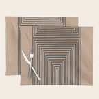Geometric Art Placemat Gallery Image 1