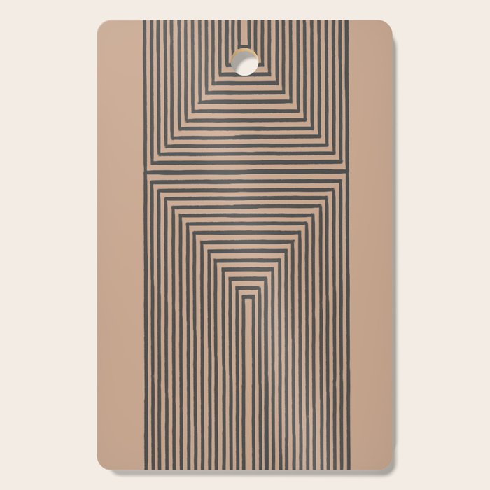 Geometric Art Cutting Board Gallery Image 1