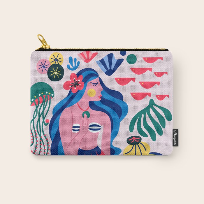 Mermaid Carry All Pouch Gallery Image 1