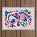 Mermaid Outdoor Rug Gallery Image 1