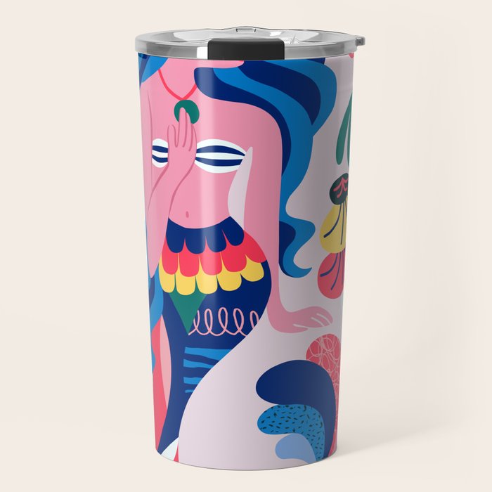 Mermaid Travel Mug Gallery Image 1