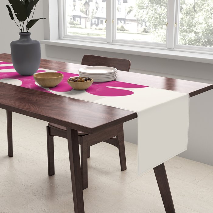 Wine: Matisse Color Series II | Mid-Century Edition Table Runner Gallery Image 2