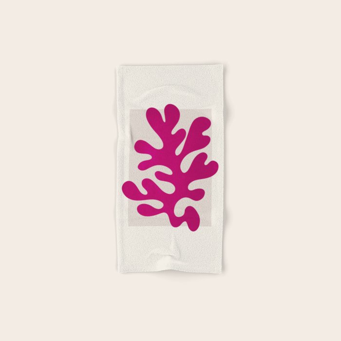 Wine: Matisse Color Series II | Mid-Century Edition Bath Towel Gallery Image 1