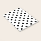 Black and white polka dots 1. Notebook Gallery Image 3