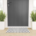 Black and white polka dots 1. Welcome Mat Gallery Image 3