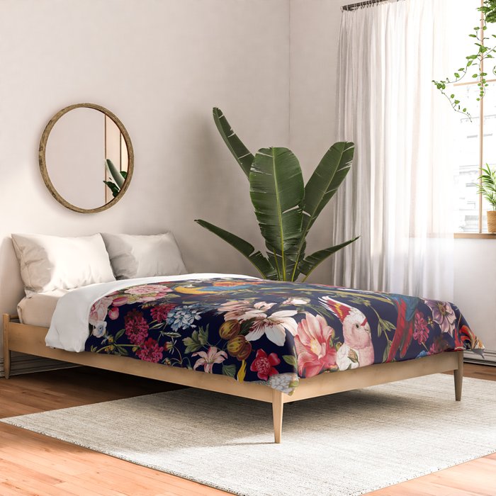 Tropical Birds of the Jungle Comforter Gallery Image 2