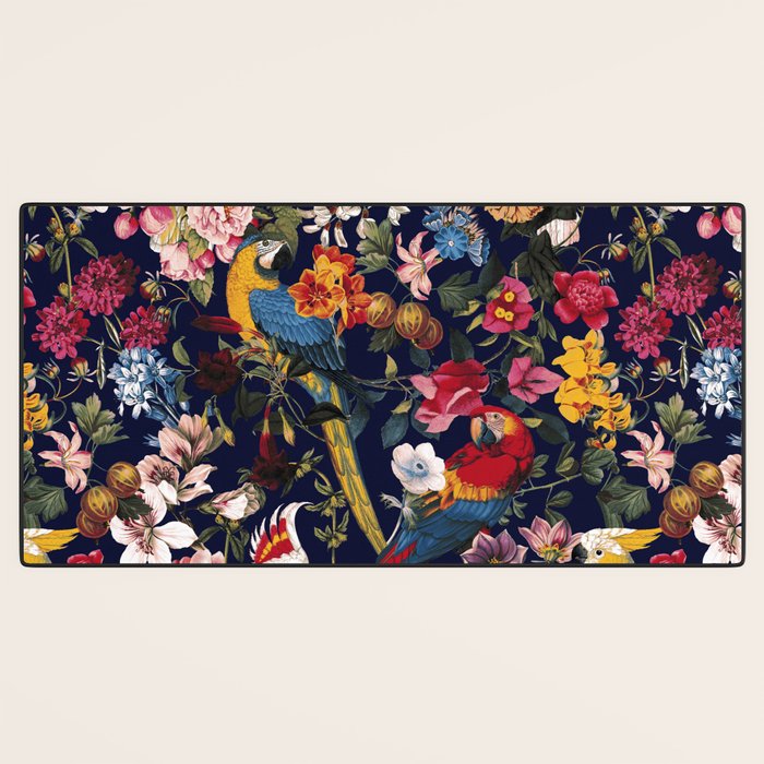 Tropical Birds of the Jungle Desk Mat Gallery Image 3
