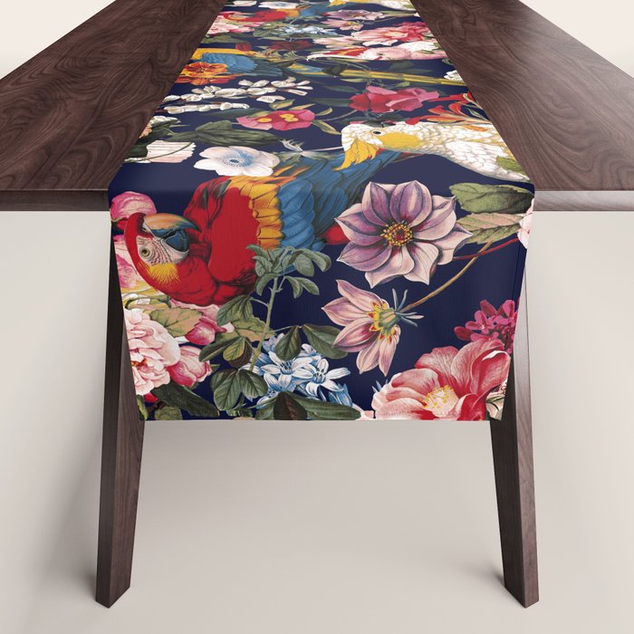 Tropical Birds of the Jungle Table Runner Gallery Image 1