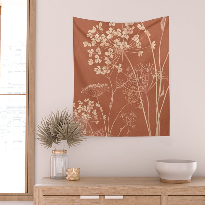 Wildflowers 15 Wall Tapestry Gallery Image 2