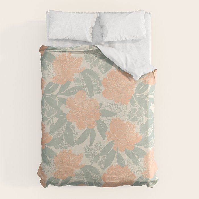 Modern floral blooms P3 Duvet Cover Gallery Image 6