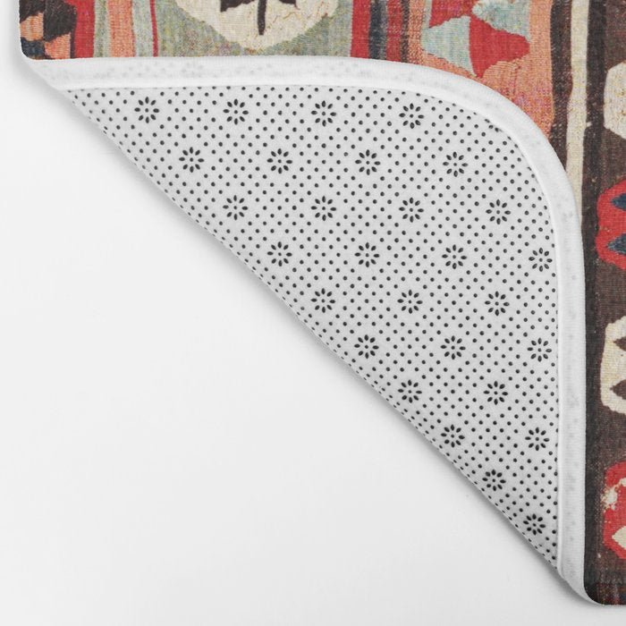 Mut  Antique Mersin Turkish Kilim Print Bath Mat Gallery Image 2