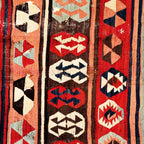 Mut  Antique Mersin Turkish Kilim Print Coffee Mug Gallery Image 2