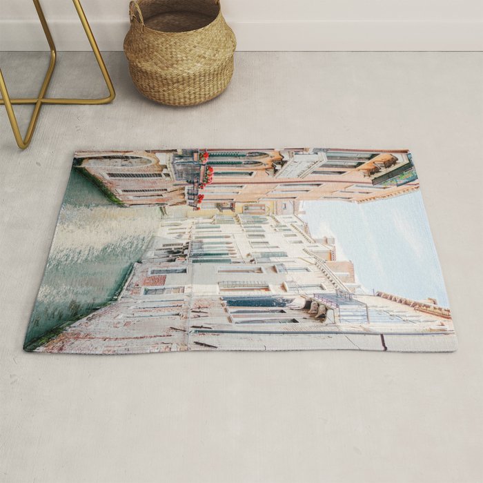Venice Canal #1 - Italy Travel Photography Rug Gallery Image 1