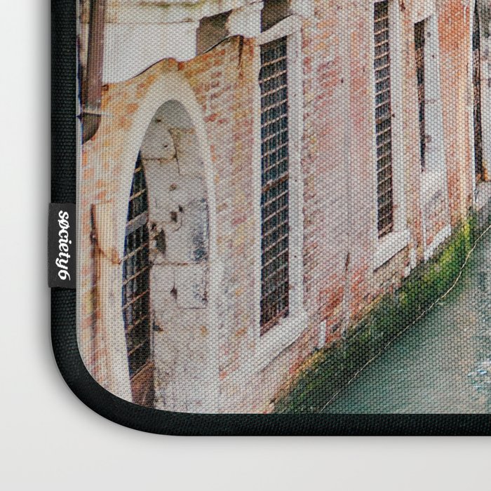 Venice Canal #1 - Italy Travel Photography Laptop Sleeve Gallery Image 3