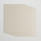 Modern Mudcloth 3, Black on Cream Wrapping Paper Gallery Image 3