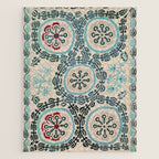 Ferghana Suzani  Northeast Uzbekistan Embroidery Print Jigsaw Puzzle Gallery Image 1